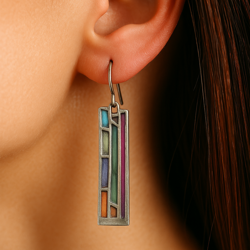 Retro Radiance Earrings
