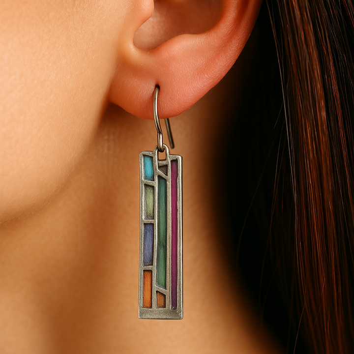 Retro Radiance Earrings