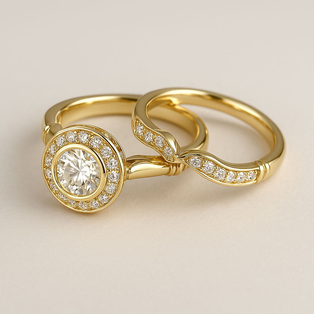 Timeless Sparkle Ring Set