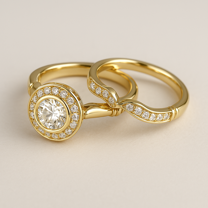 Timeless Sparkle Ring Set