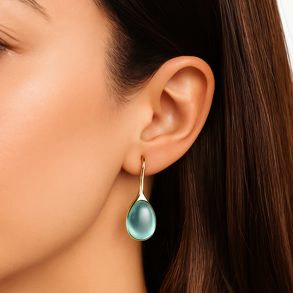 Luminous Elegance Drop Earrings