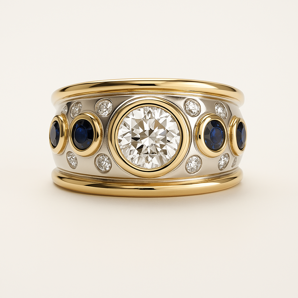 Timeless Radiance Zirconia Ring