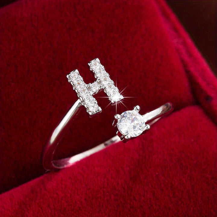 Letter – Initial Engraved in Light
