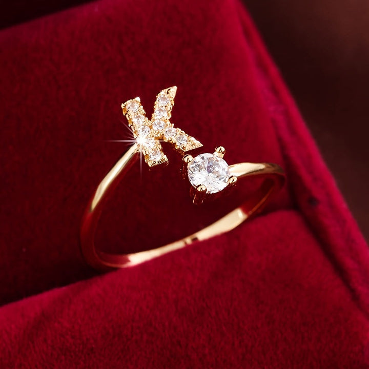 Letter – Initial Engraved in Light
