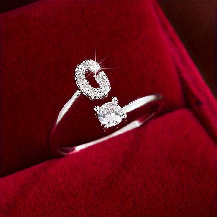 Letter – Initial Engraved in Light