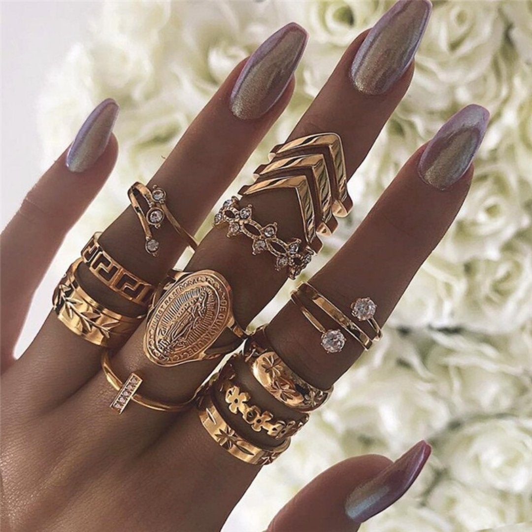 Exclusive Set of 8 to 12 Signature Rings