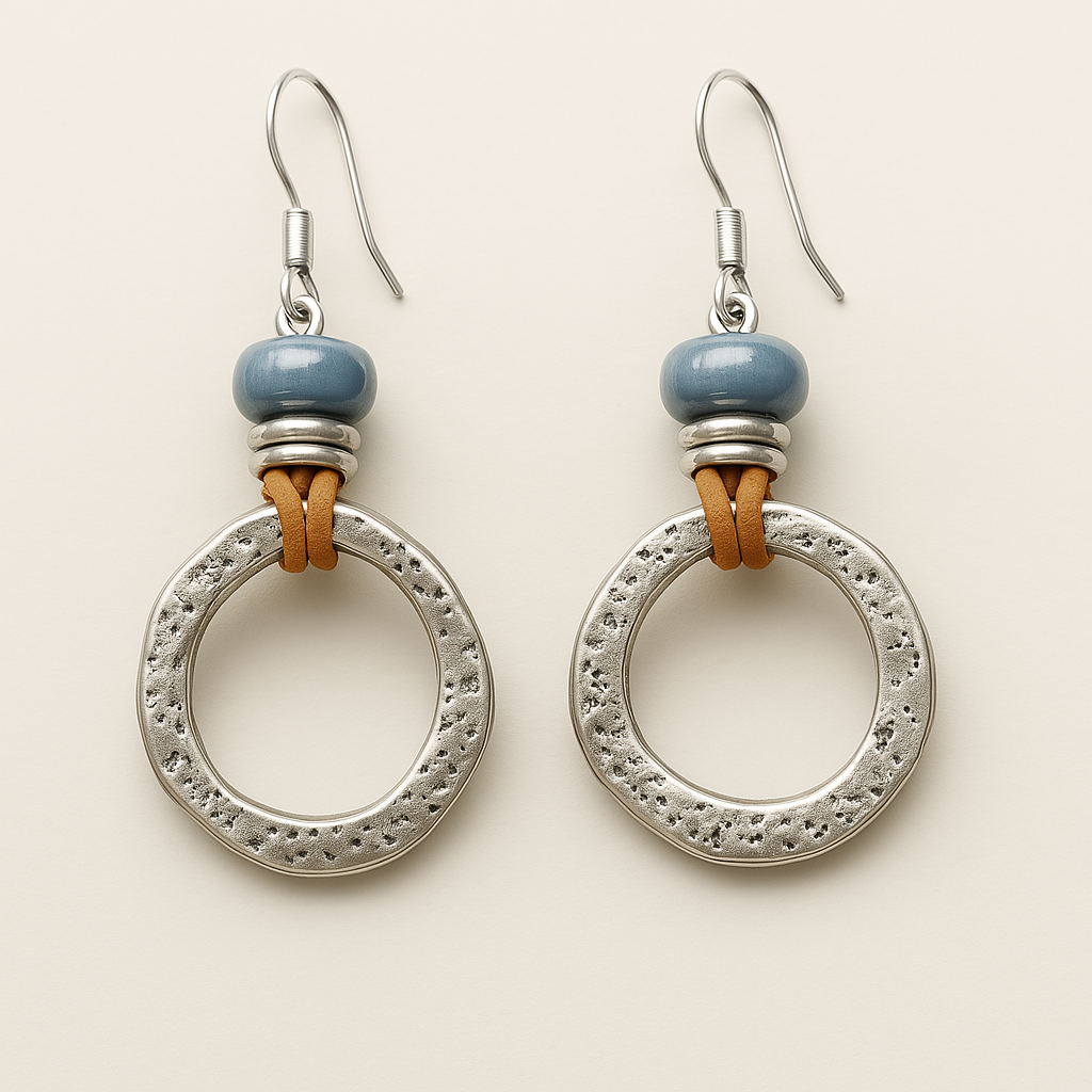 Timeless Boho Chic Hoop Earrings