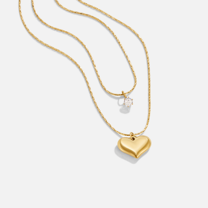Amari Heartbeat Charm Necklace