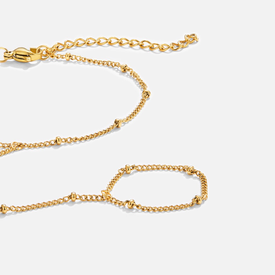 Radiant Luxe Hand Chain