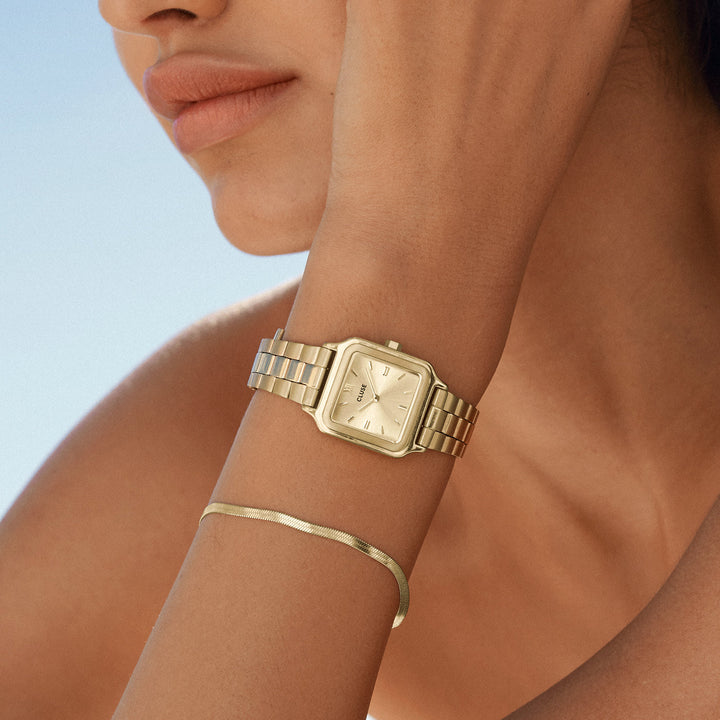 Gracieuse Petite Watch Steel, Full Gold Colour