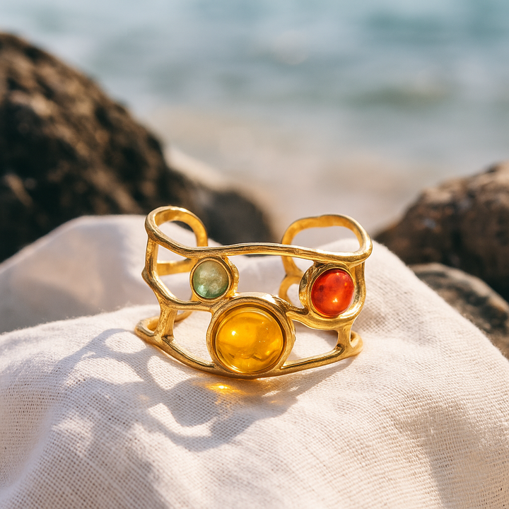 Orbital Glow Ring: Radiant Rain Edition