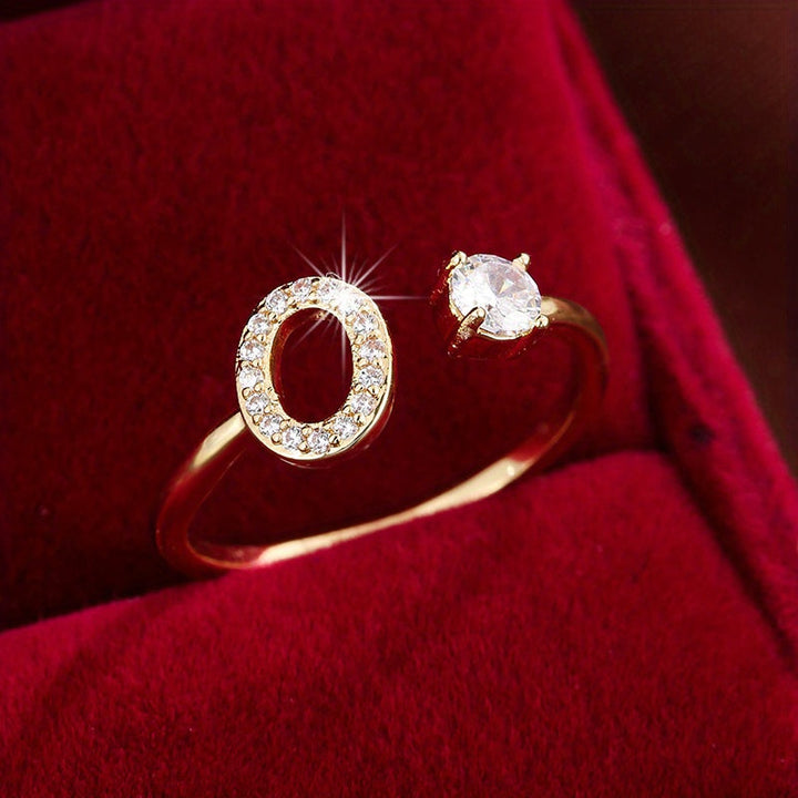 Letter – Initial Engraved in Light