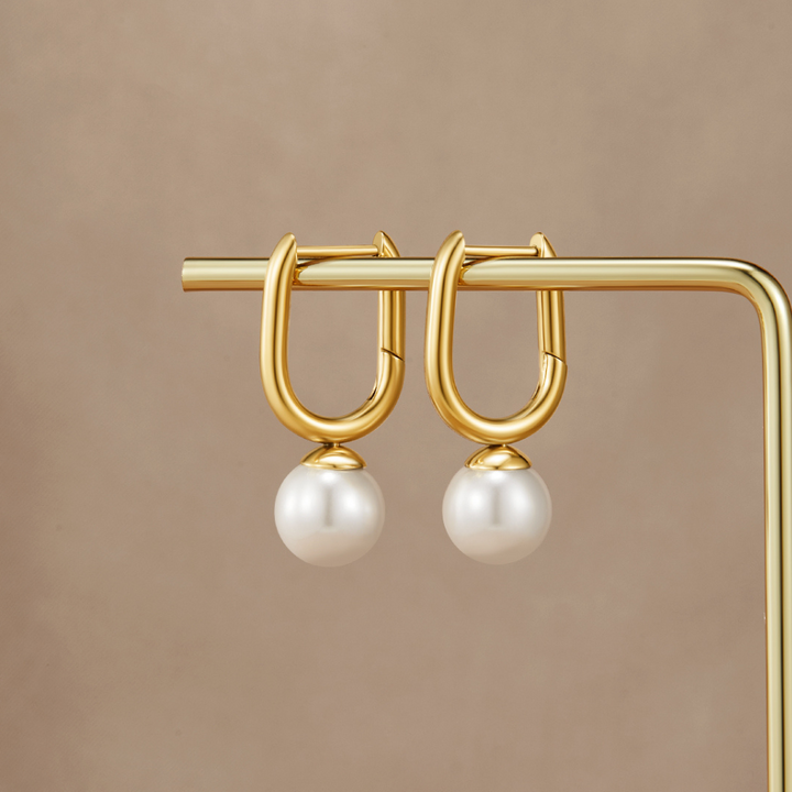 Radiant Cora Sparkle Hoops