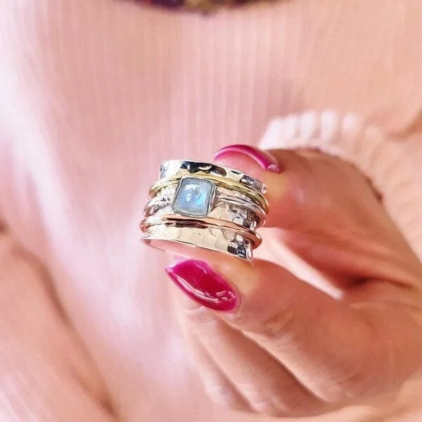 Lunar Glow Meditation Ring