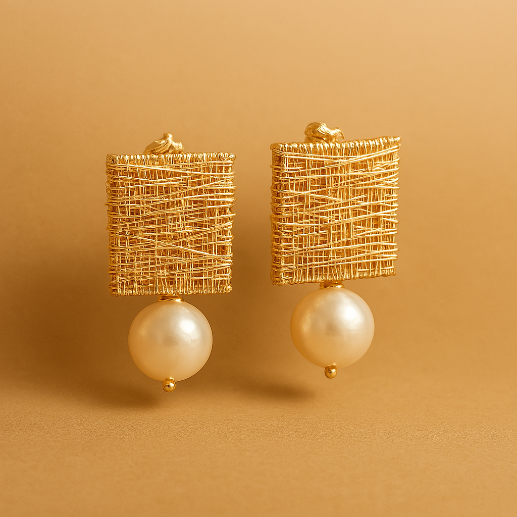 Timeless Elegance Pearl Drop Earrings