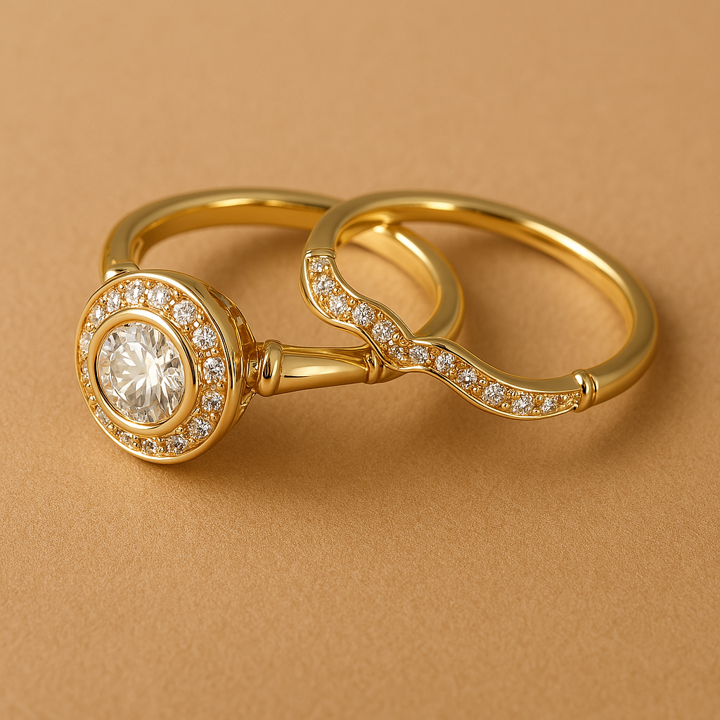 Timeless Sparkle Ring Set