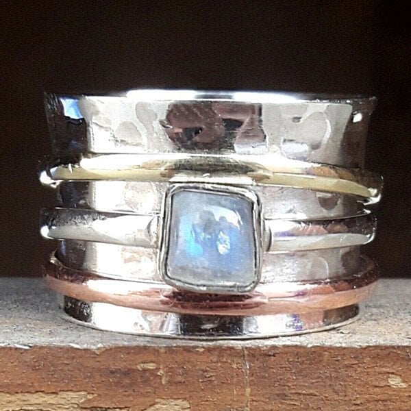 Lunar Glow Meditation Ring