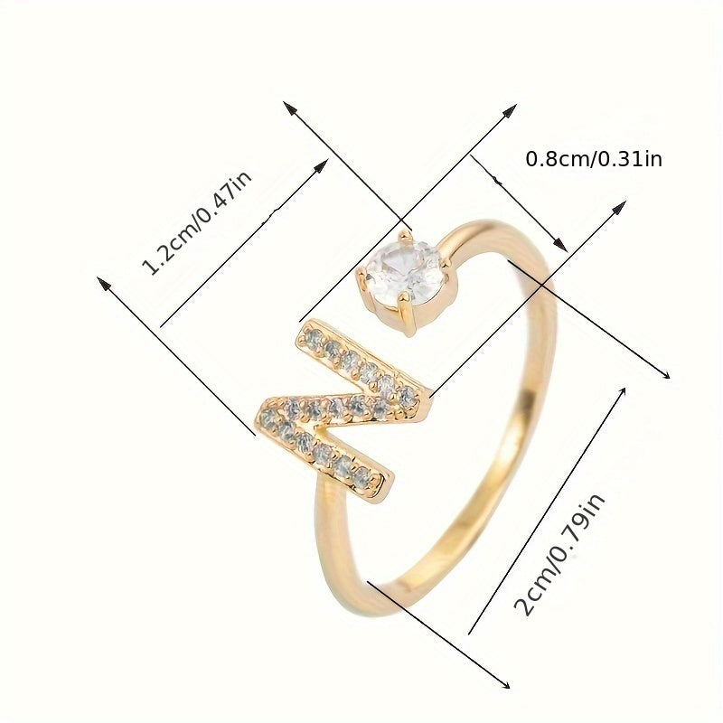 Letter – Initial Engraved in Light