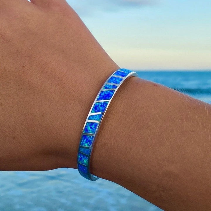 Luminous Wave Bracelet