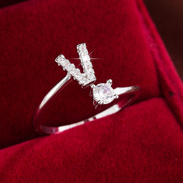 Letter – Initial Engraved in Light