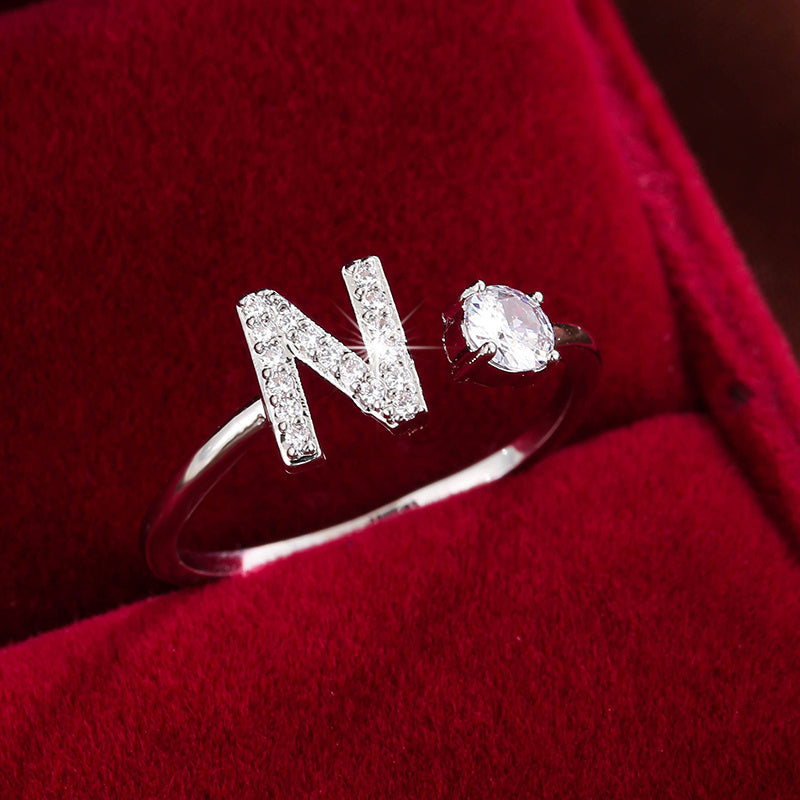 Letter – Initial Engraved in Light