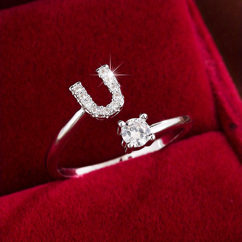 Letter – Initial Engraved in Light