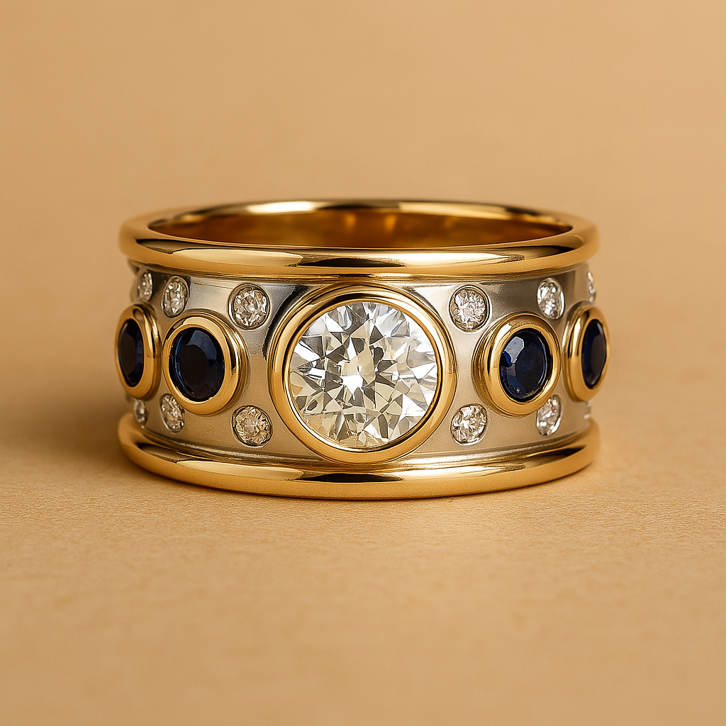 Timeless Radiance Zirconia Ring