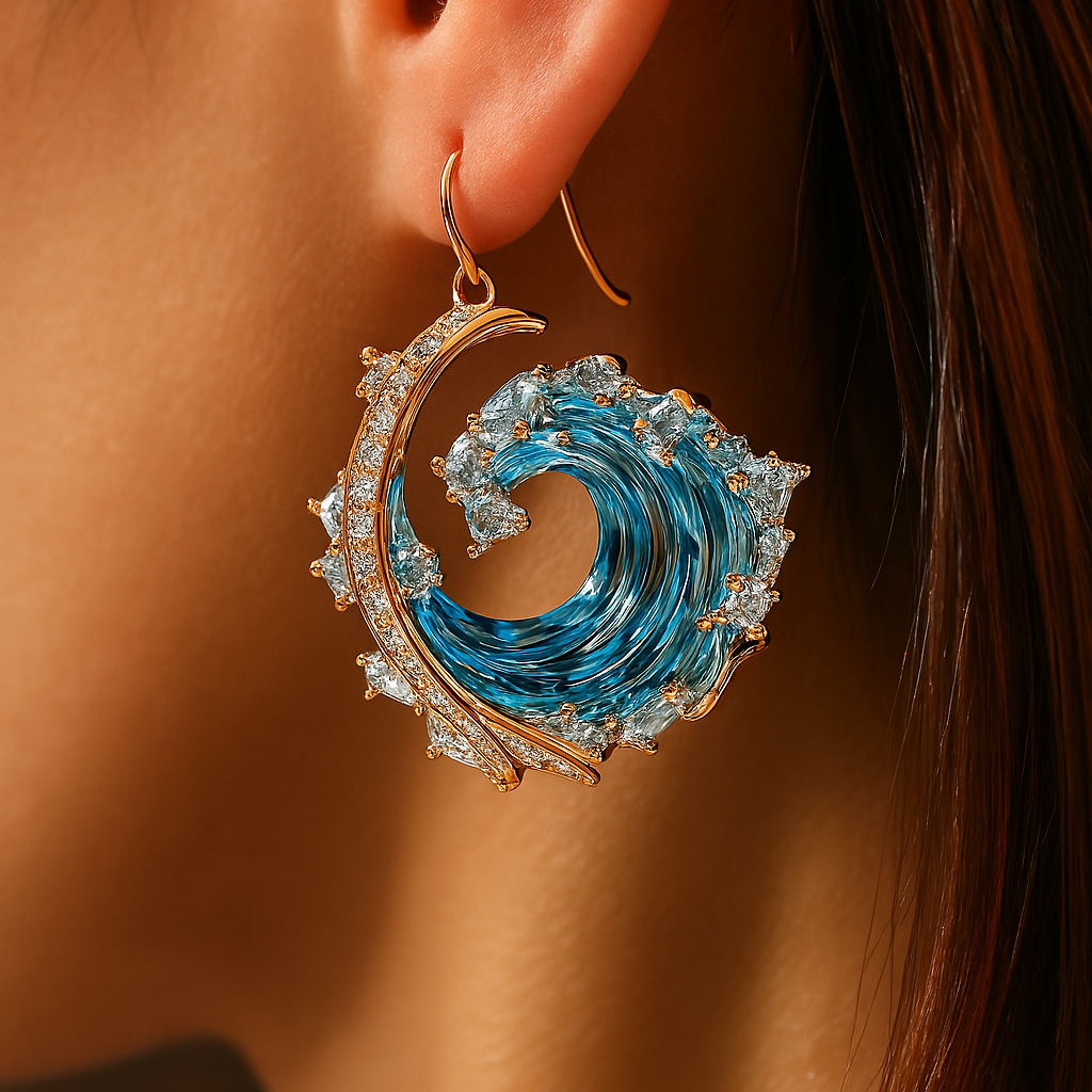 Tidal Whisper Earrings