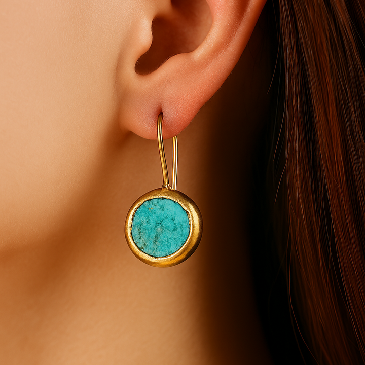 Radiant Blue Glow Earrings
