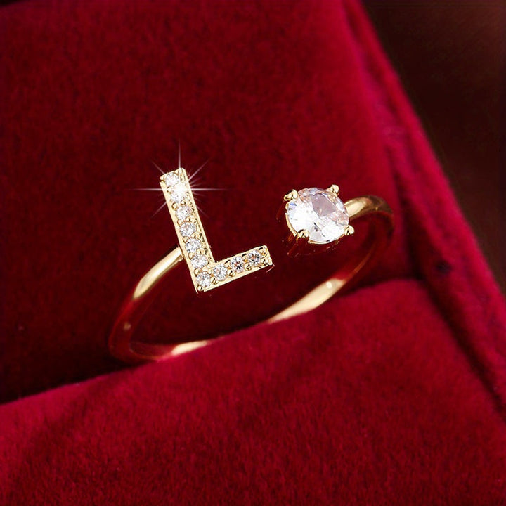 Letter – Initial Engraved in Light