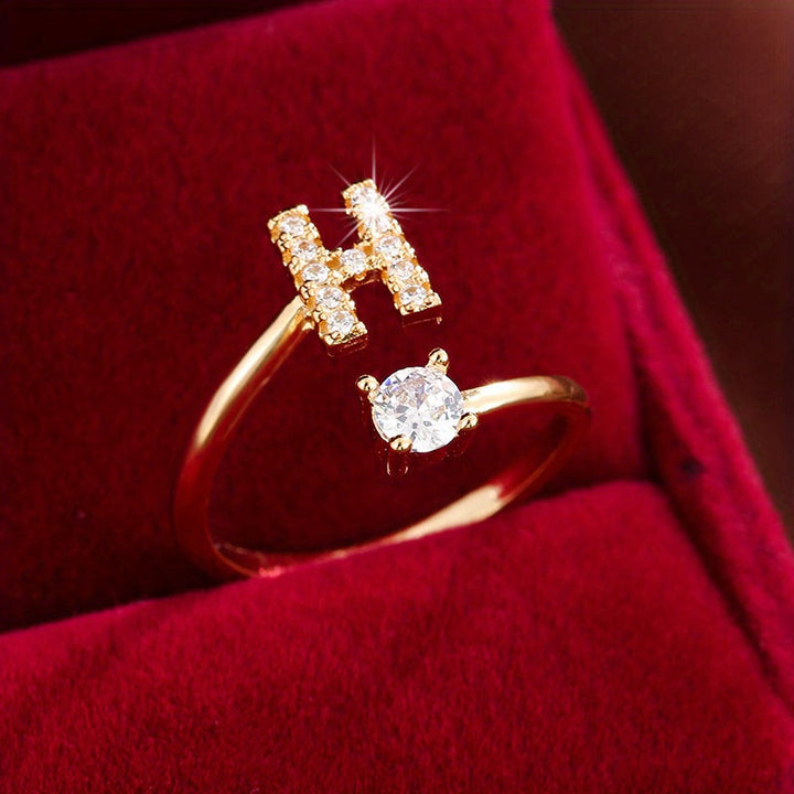 Letter – Initial Engraved in Light