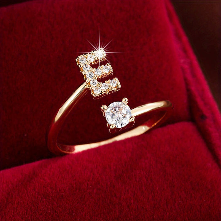 Letter – Initial Engraved in Light