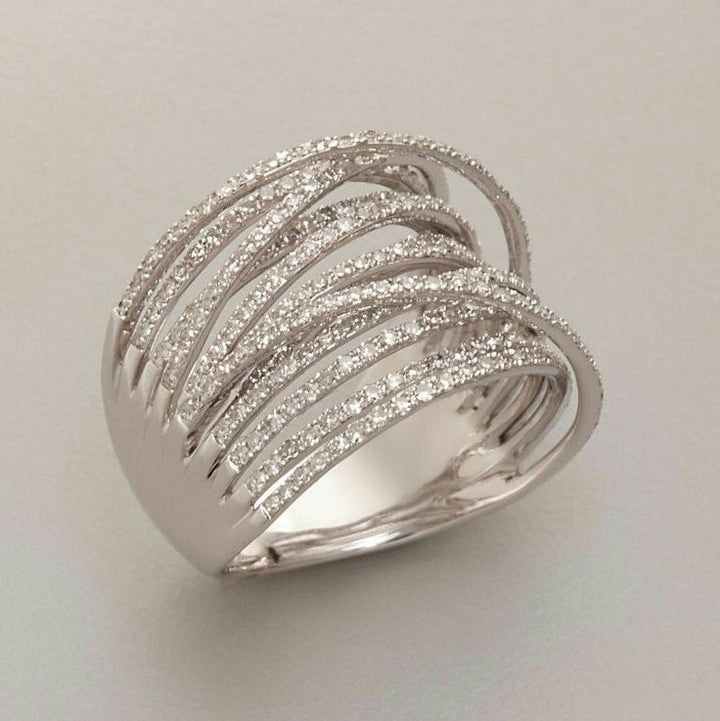 Timeless Sparkle Stack Ring