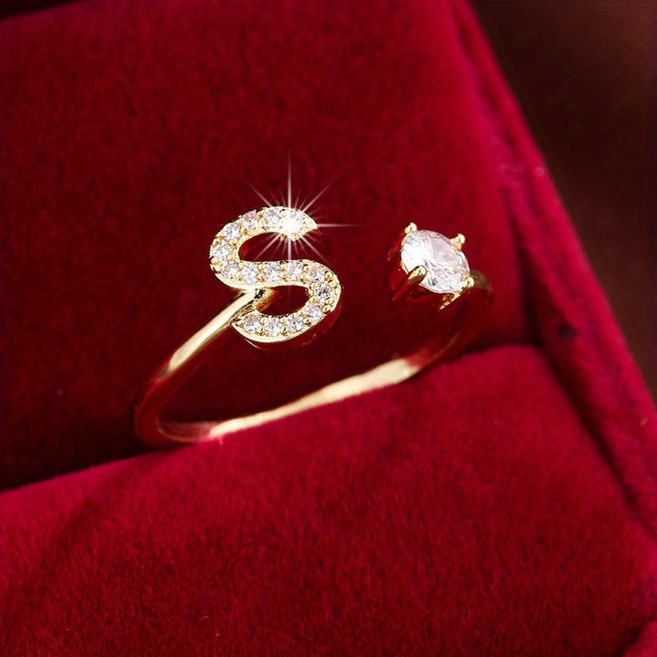 Letter – Initial Engraved in Light