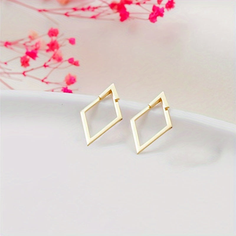 Golden Outline – Bohemian Cut-Out Earrings