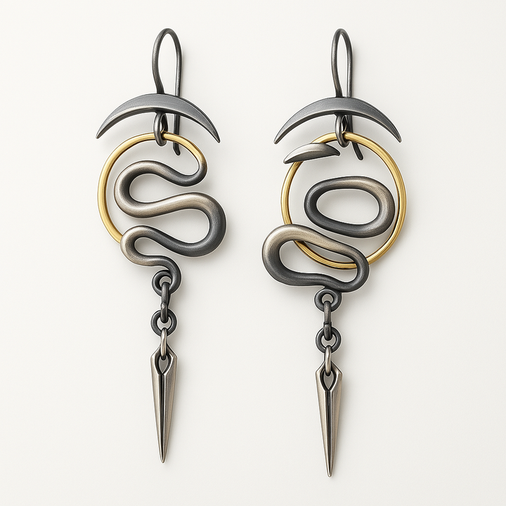 Twist & Turn Spiral Earrings