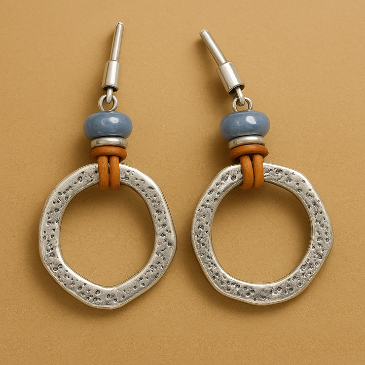 Timeless Boho Chic Hoop Earrings