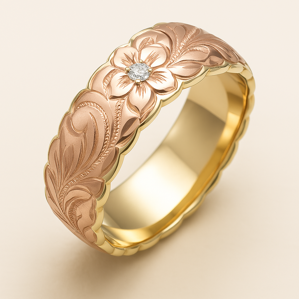Timeless Bloom Gold Ring
