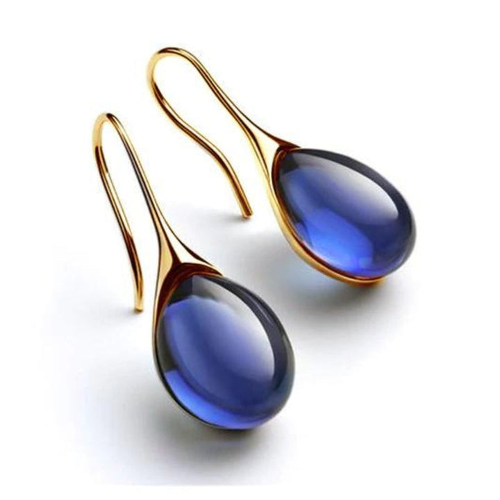 Luminous Elegance Drop Earrings