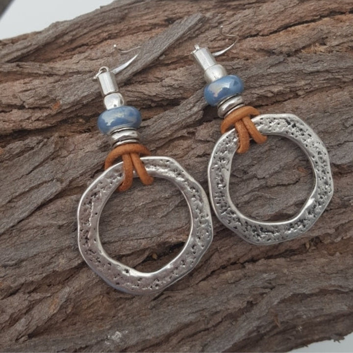 Timeless Boho Chic Hoop Earrings