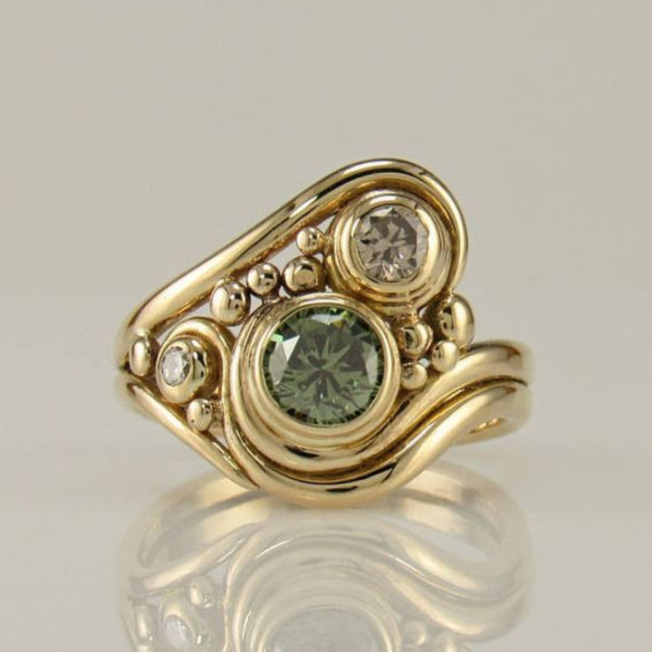 Timeless Glow Zirconia Ring