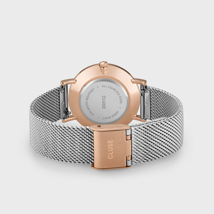 Midnight Bicolour Watch – Rose Weaving
