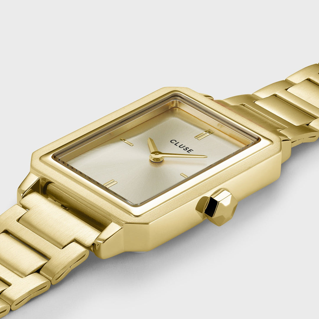 Fluette Watch Steel, Full Gold Colour