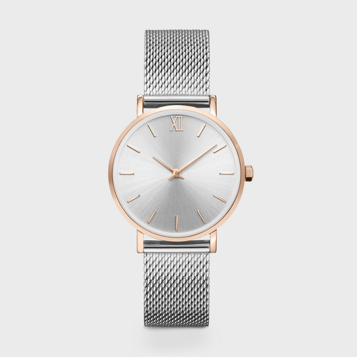 Midnight Bicolour Watch – Rose Weaving