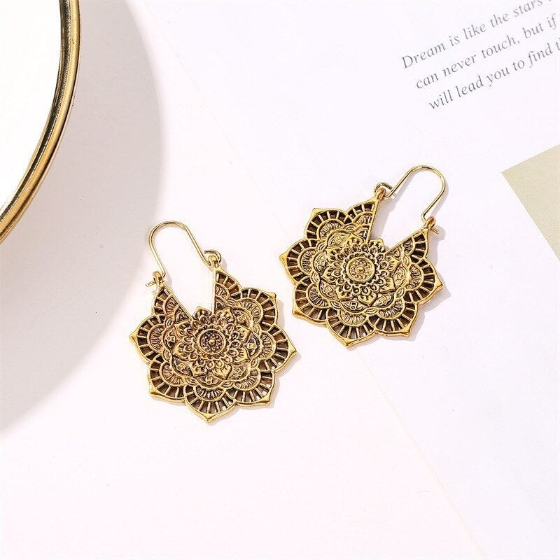 Radiant Lotus Mandala Drops