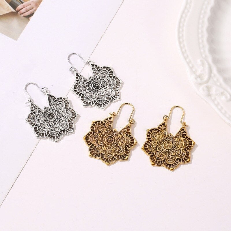 Radiant Lotus Mandala Drops