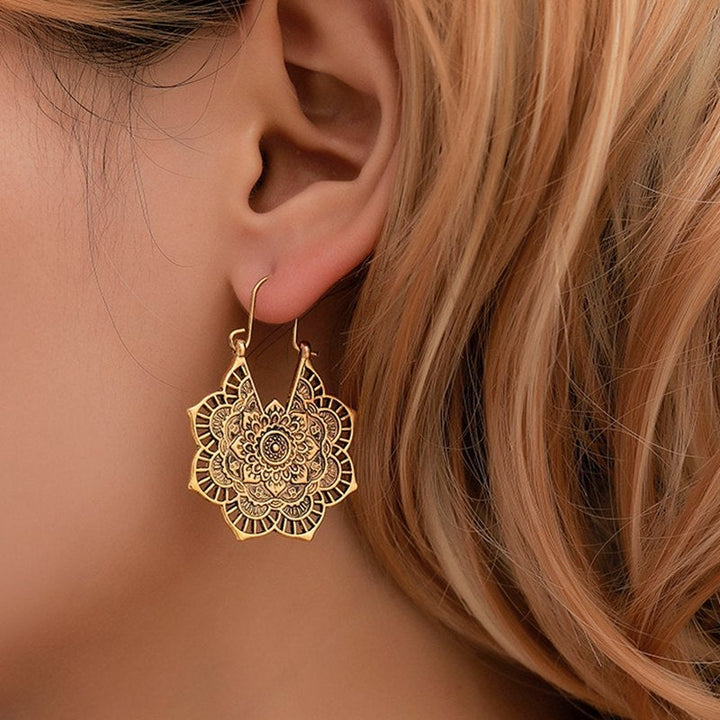 Radiant Lotus Mandala Drops