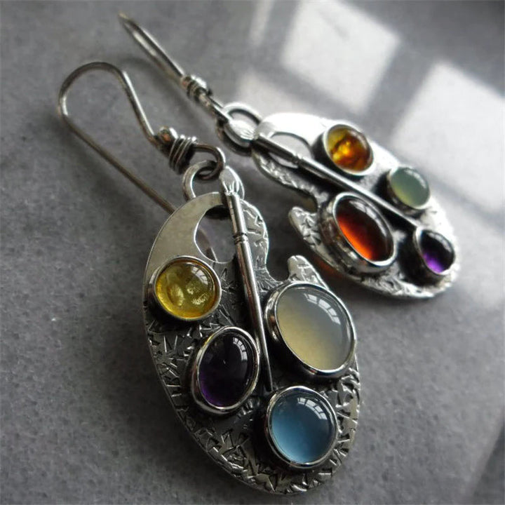 Vibrant Glow Drop Earrings