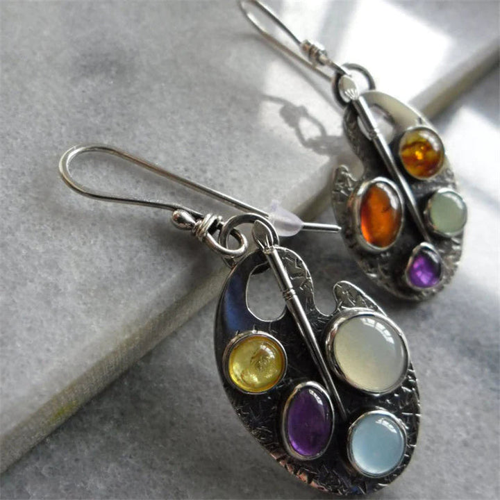 Vibrant Glow Drop Earrings