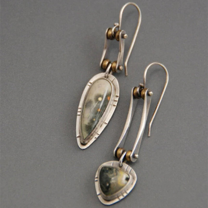 Edgy Gearshift Dangle Earrings